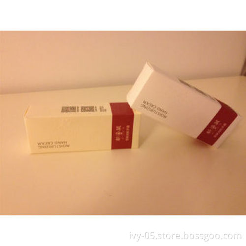 Cosmetic Packaging Boxes with Exquisite Printing, Made of White Card, Customized Sizes are AcceptedNew